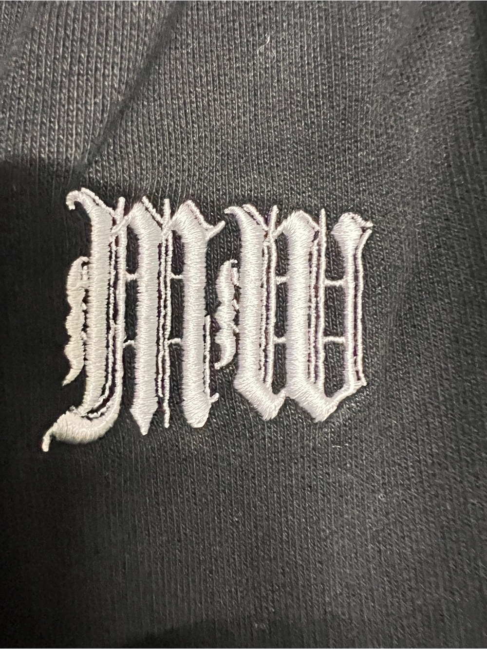 New Mary Wyatt Black Midnight Tribal Metal Sweatpants XL - Picture 10 of 11